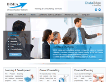 Tablet Screenshot of disha.co.in